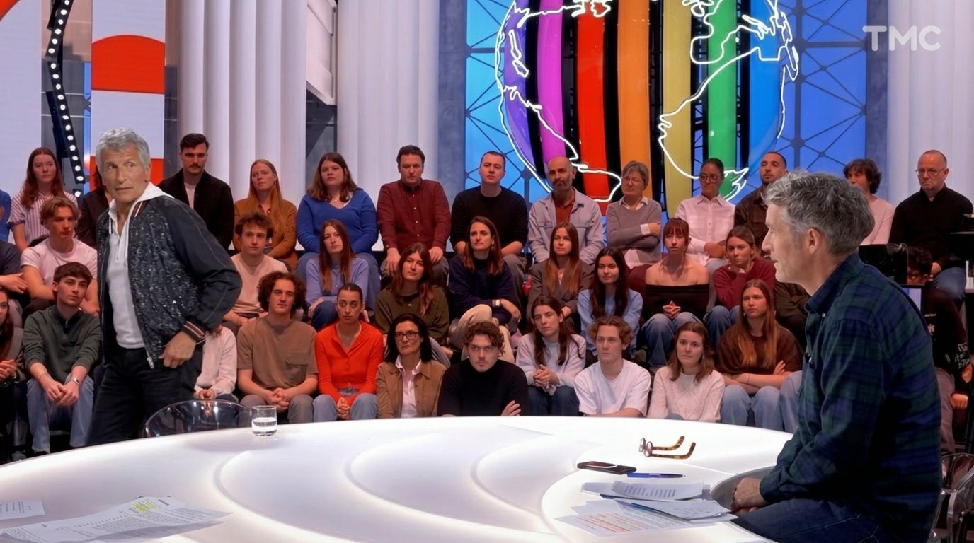 Nagui quitte le plateau de Quotidien